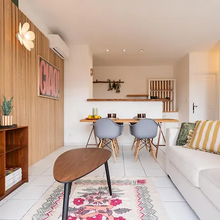 شقة Casa - Bas De Avec Terrasse Proche Des Plages لا غارد